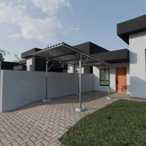 Galvanized Steel Garage