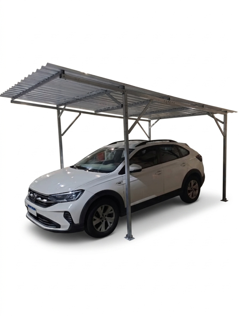 Cobertura para Carro Garagem Fácil 2,5x4,5m sem Telha